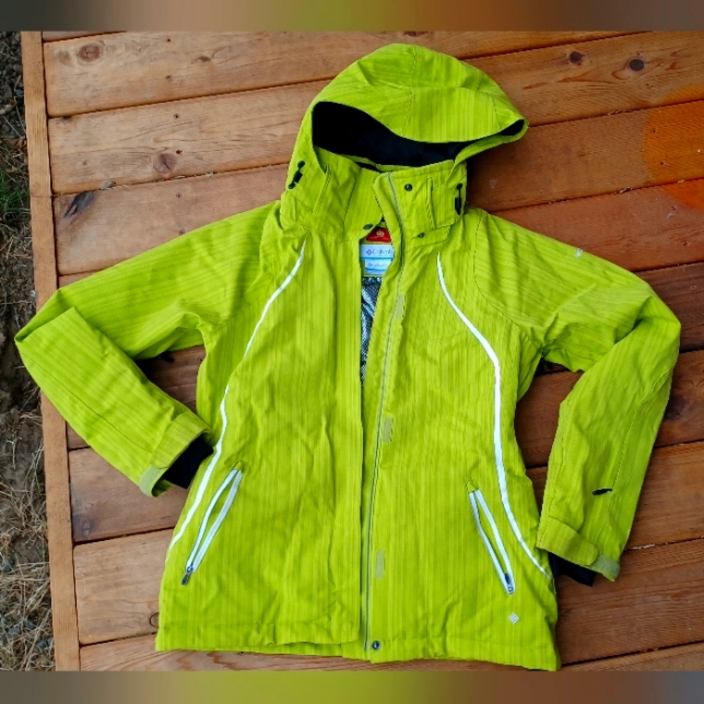 Columbia Green winter/snow coat